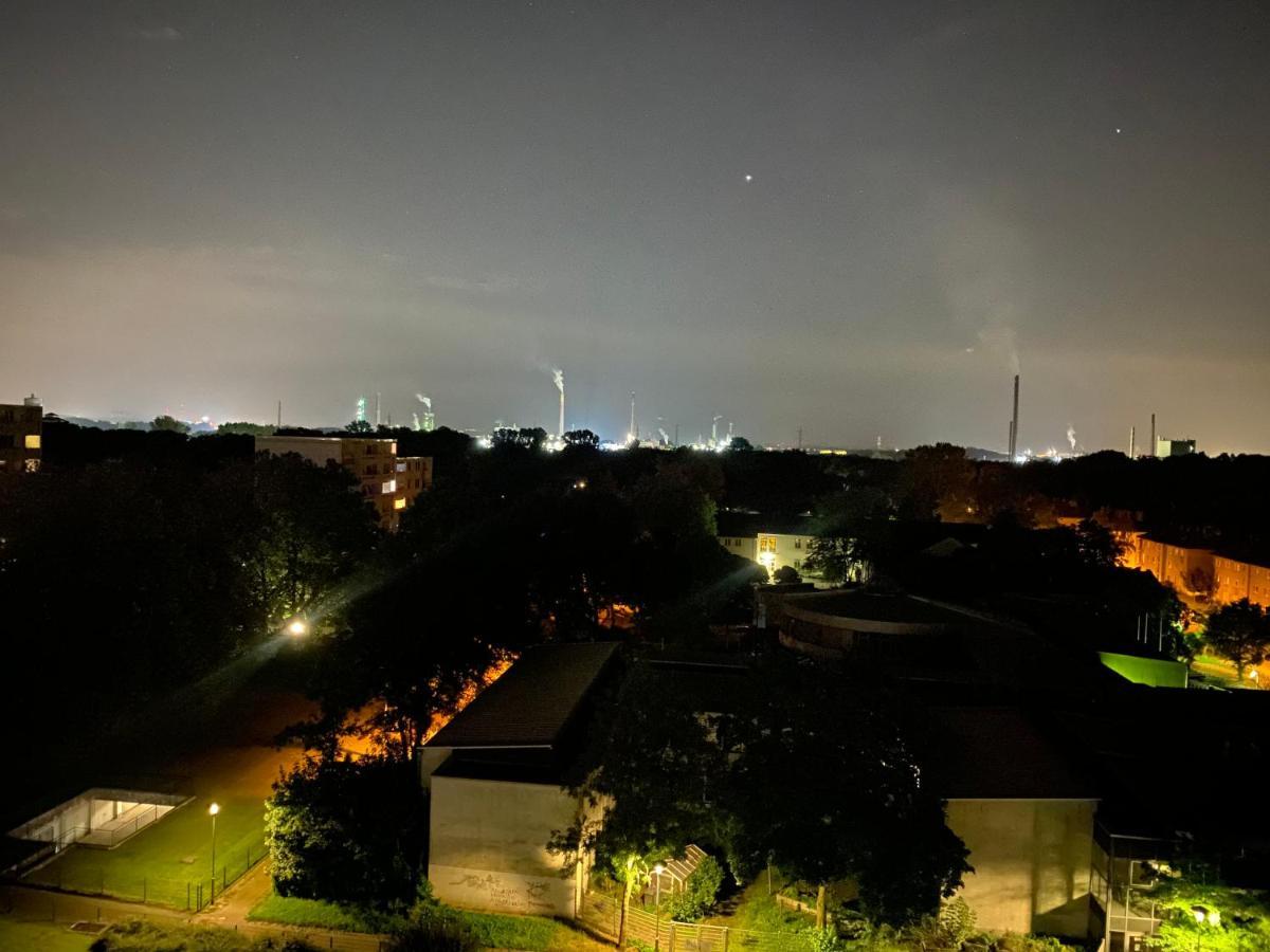 Duisburg Von Oben 3,5 Zimmer 8.Og Frisch Saniert Bagian luar foto